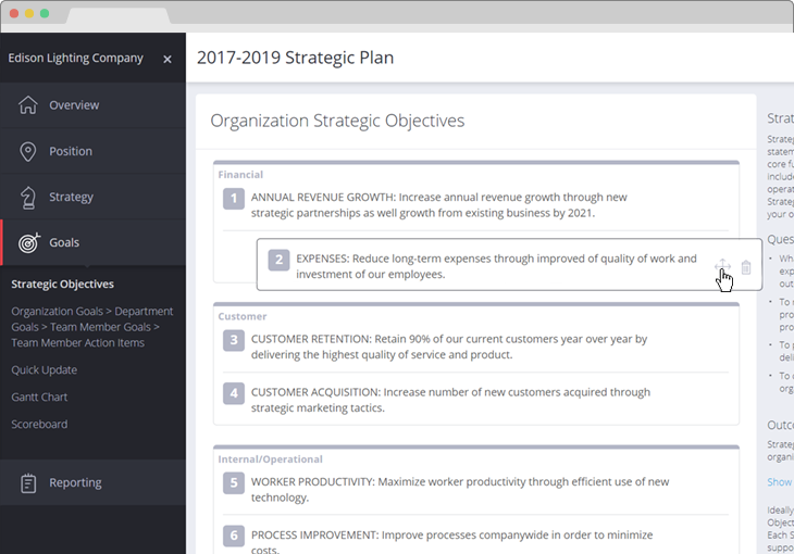 2 page strategic plan template