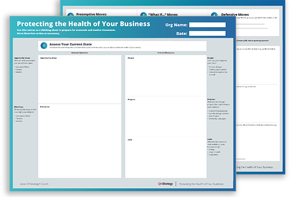 2 page strategic plan template